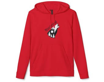 Misunderstood, Wolf, Nature Lover, Wildlife Lover, Save the Wolves Adidas Unisex  Blend™ Hooded Sweatshirt