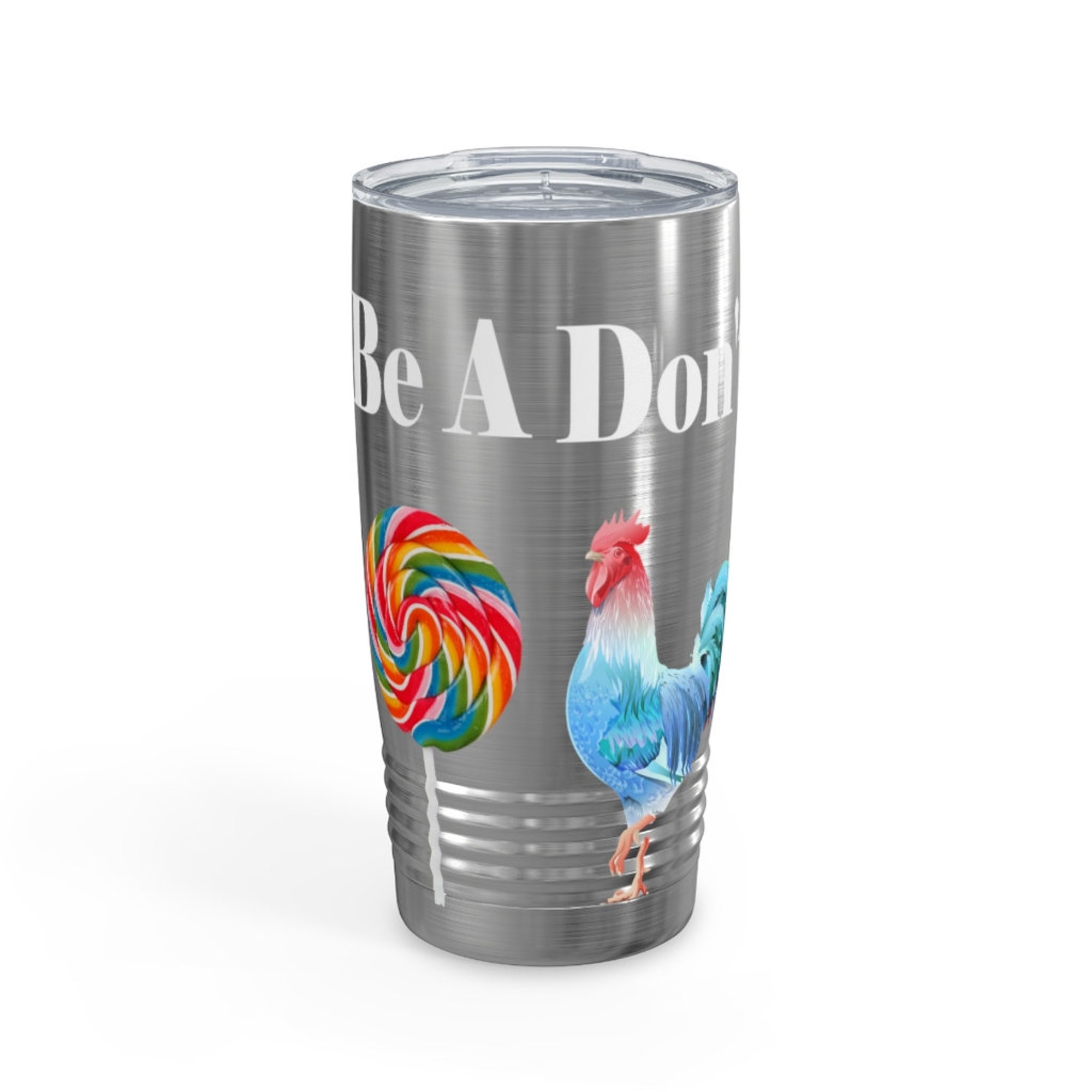 Don't Be A emoji inappropriate Humor Ringneck Tumbler, 20oz