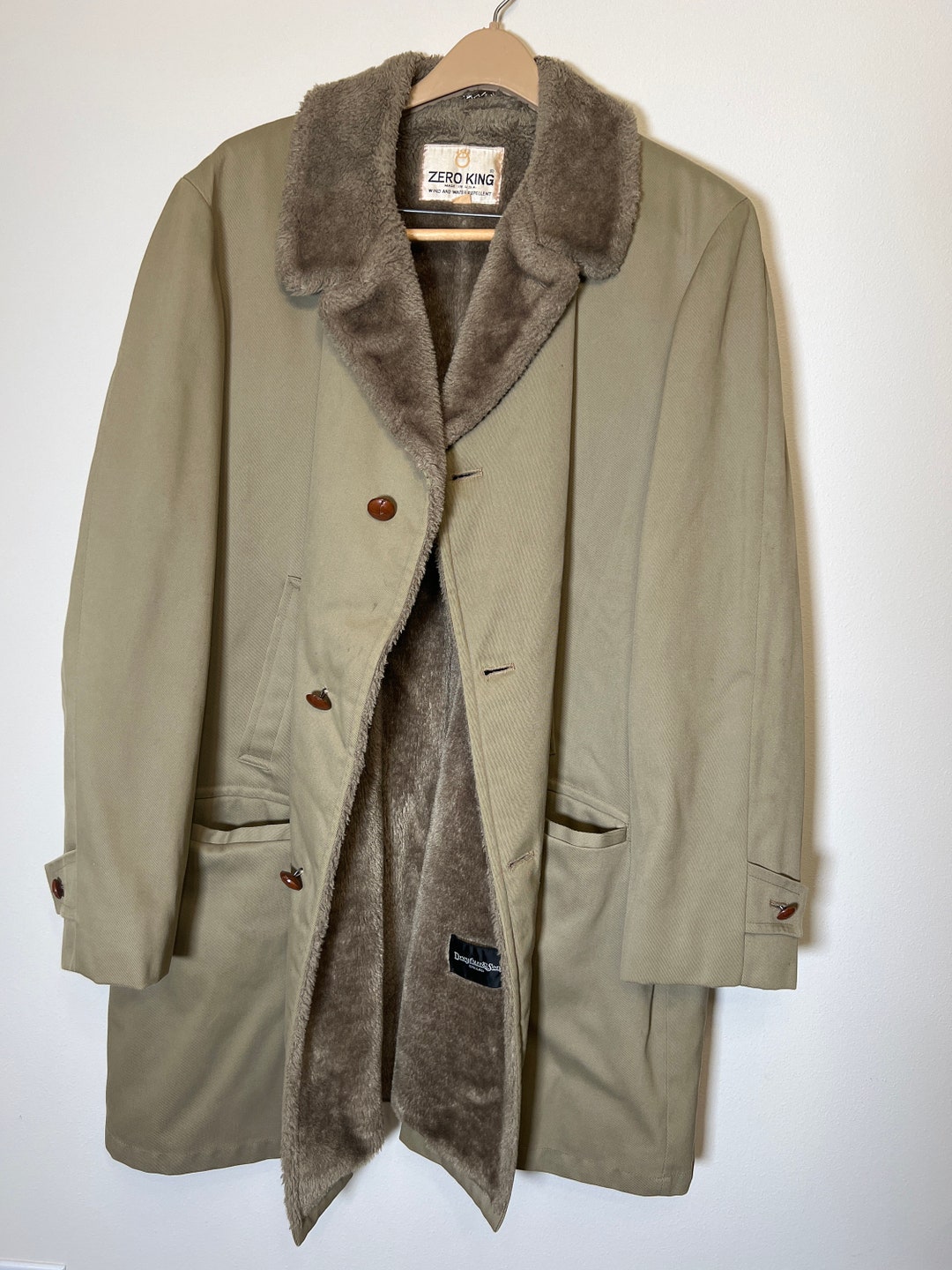 Vintage Mens Zero King Jacket Size 50L Etsy