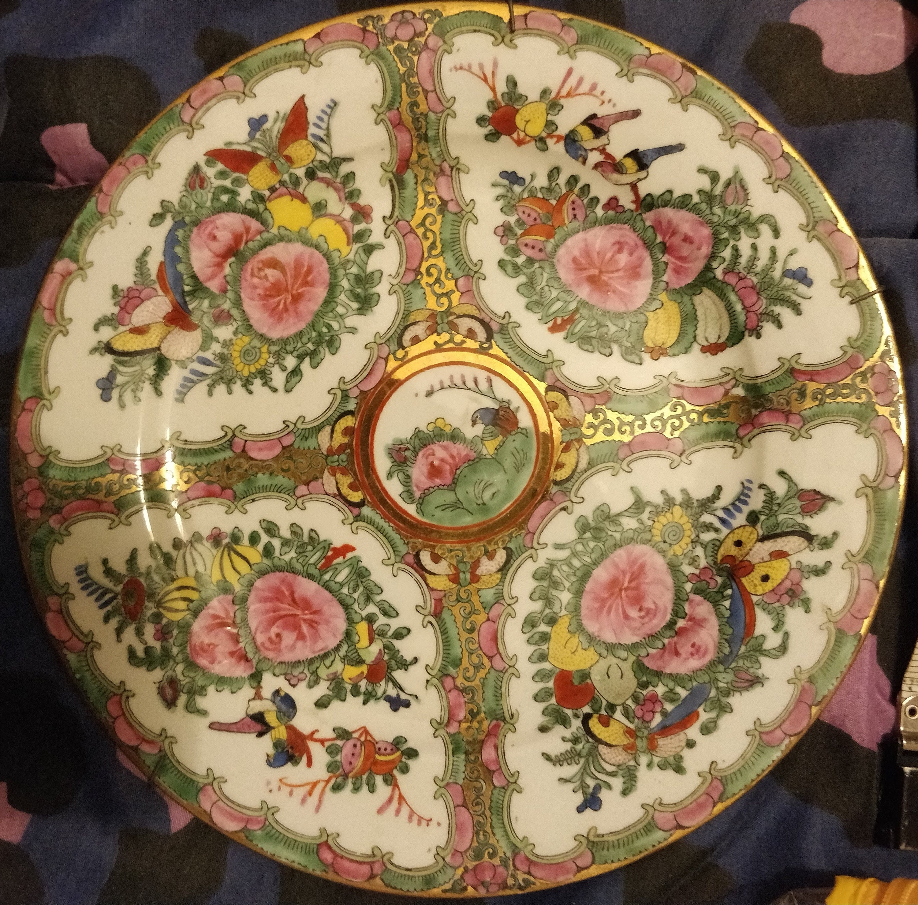 Belle Assiette Ancienne Chine