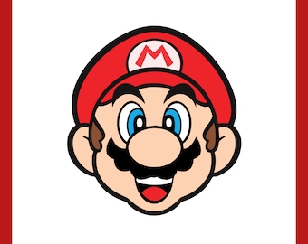 Mario Layered  - SVG PNG