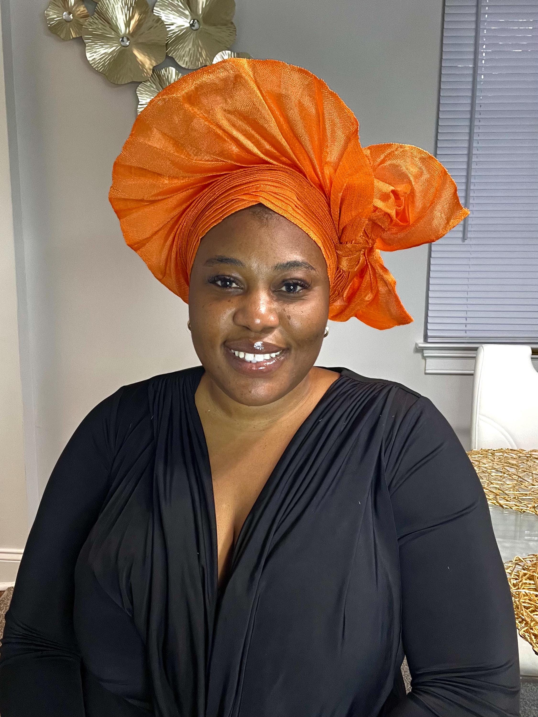 Orange Gele - Etsy