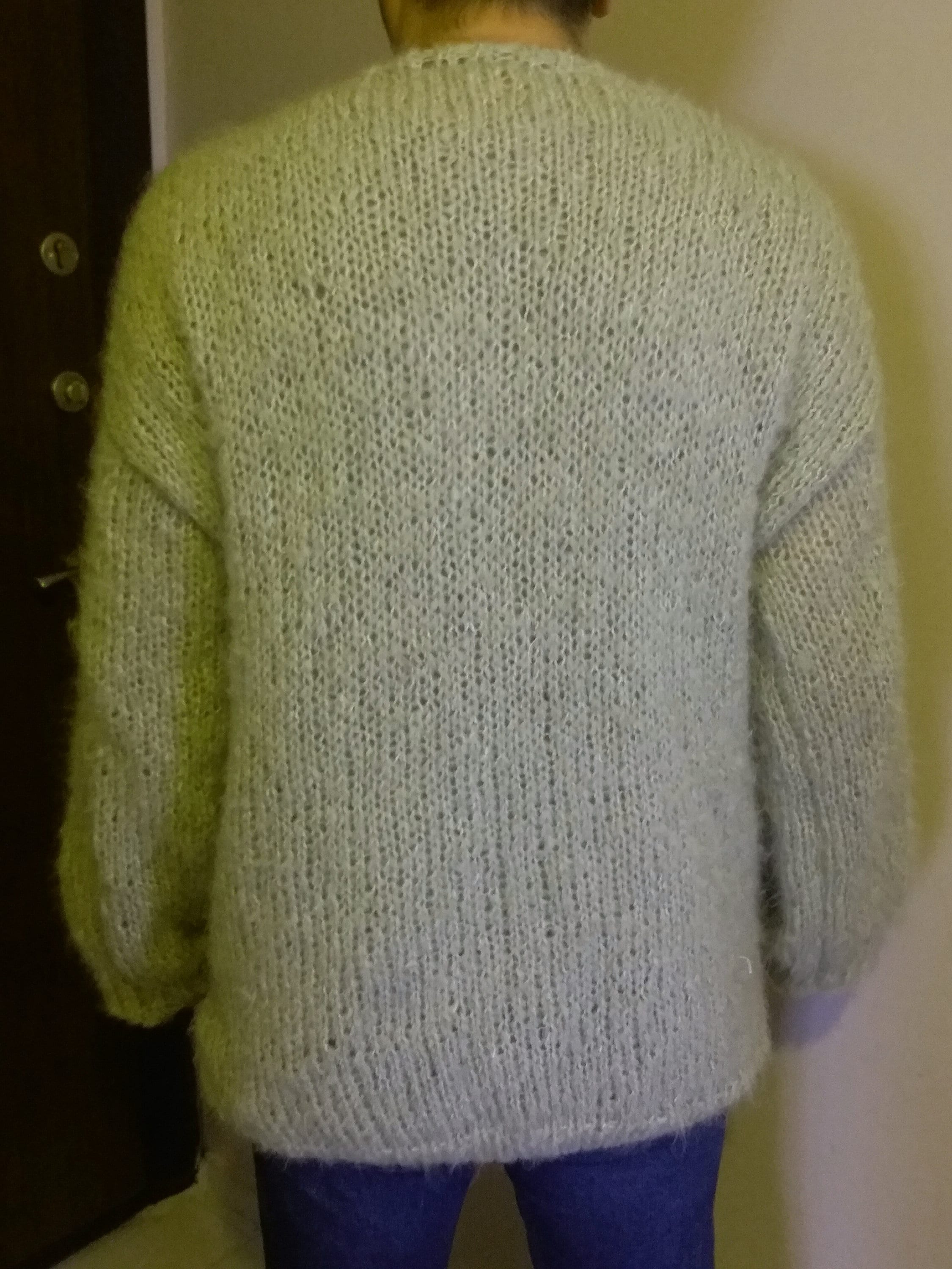 SAINT Mxxxxxx MOHAIR CARDIGAN カートコバーン