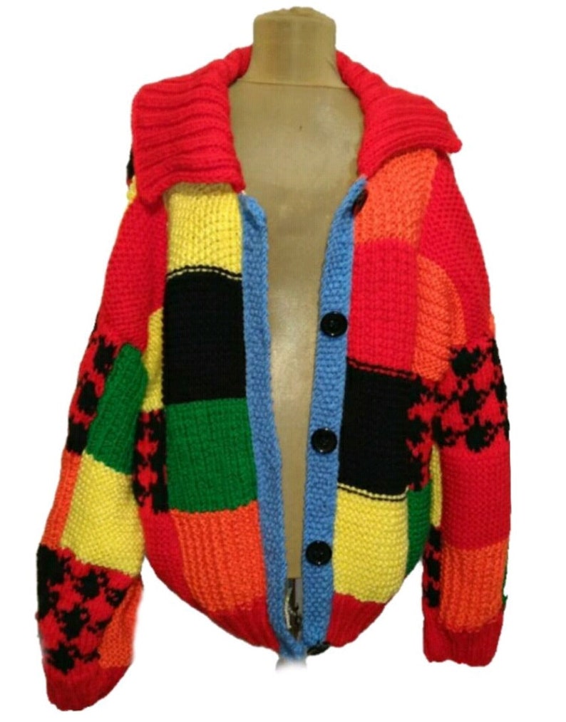 Harry Styles Cardigan as It Was Rainbow Cardigan Colorful - Etsy