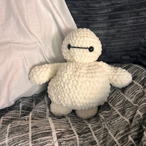crochet Baymax plushie