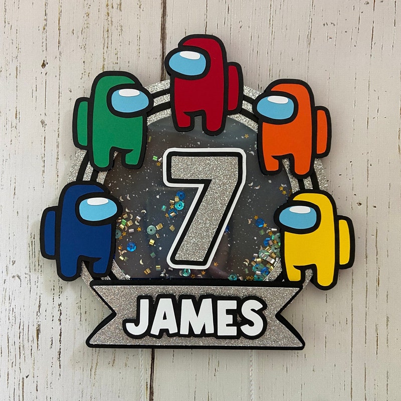 Among Us Birthday Banner - Etsy