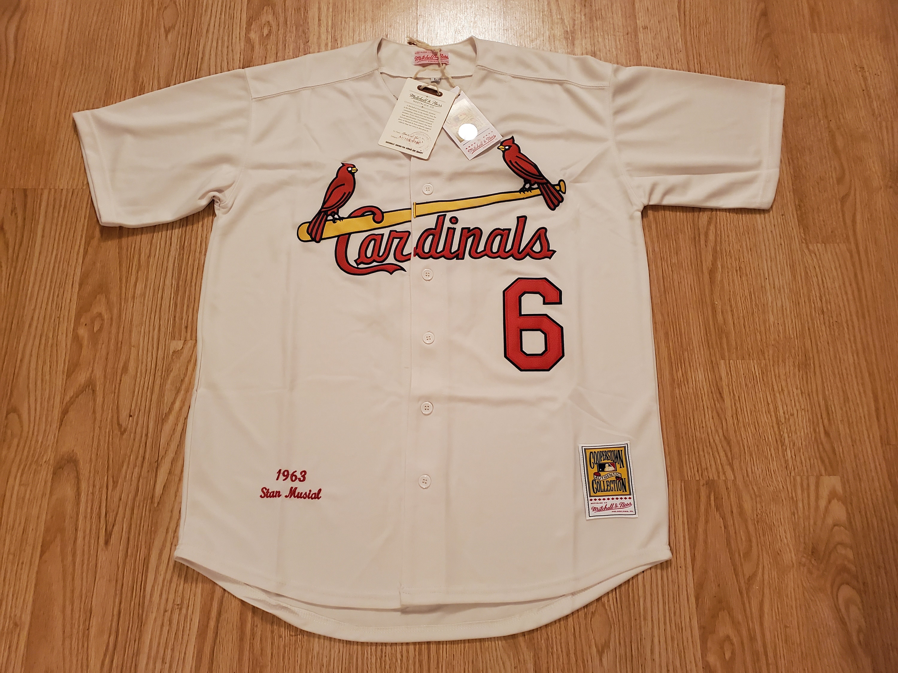 St Louis Cardinals Replica Personalized Home Jersey