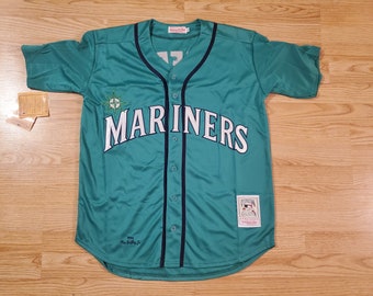 Majestic Cooperstown MLB Seattle Mariners GRIFFEY #24 Pullover Jersey L Sewn