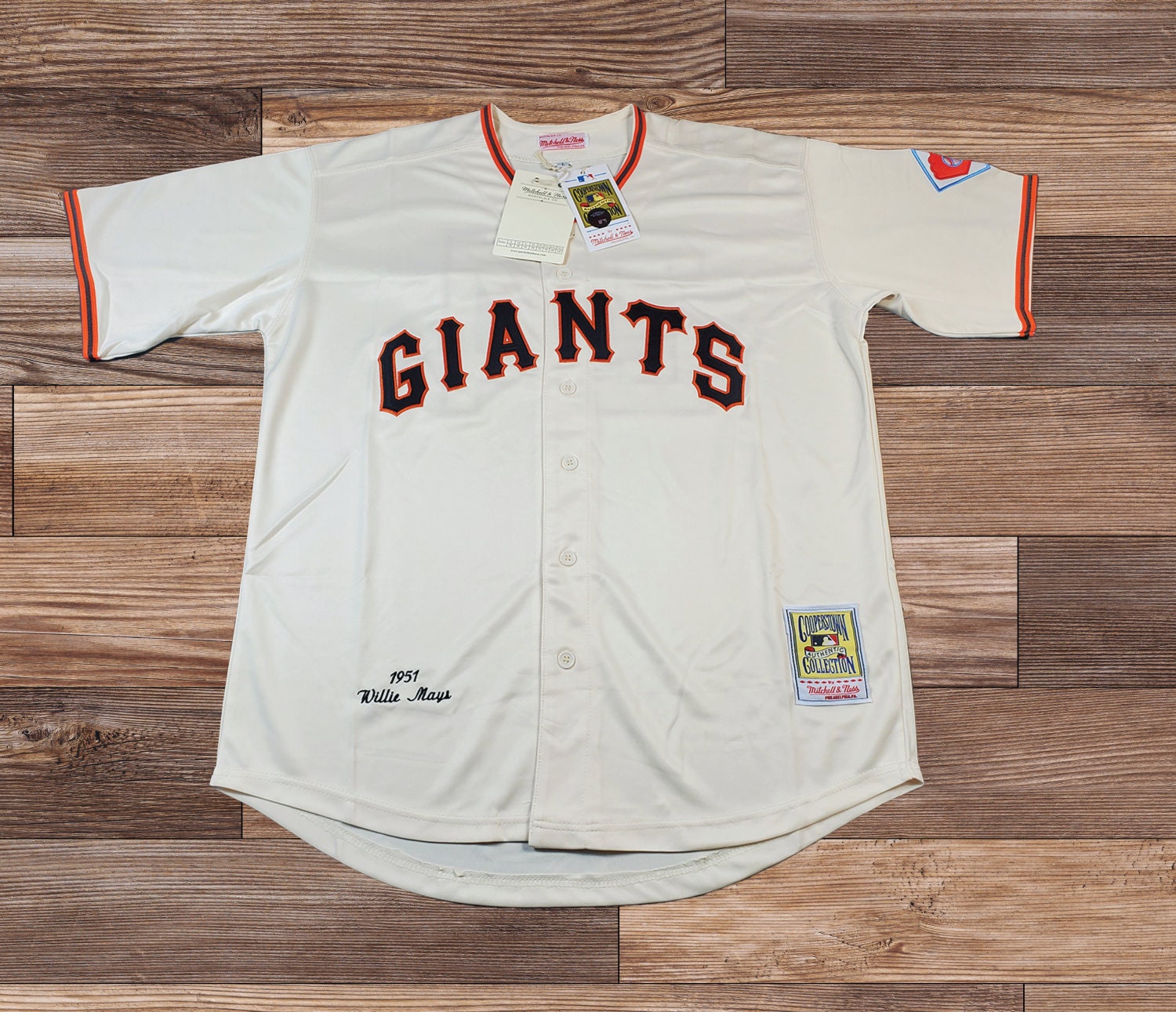 NWT Mens M L XL 2XL 3XL New York Giants Willie Mays 