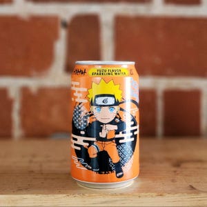 Ninja Anime Candle | Orange Grove Scent | Recycled Soda Can | Orange Blossom & Sandalwood | 10oz Eco-Friendly Handmade Gift