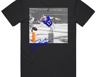 Josh Allen Passing And Receiving Touchdown Buffalo Football Fan Sports T Shirt