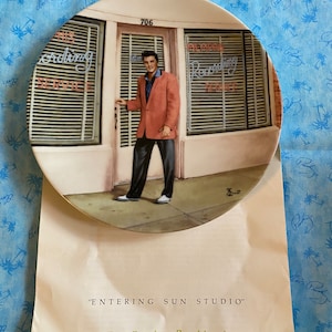 Elvis Presley Collectible Plate