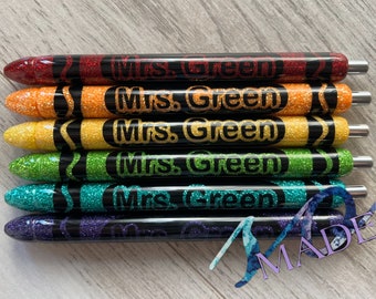 Glitter Crayon Pen
