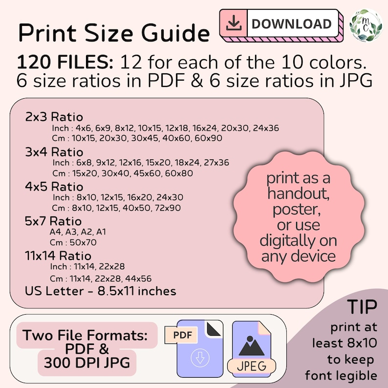 sizes for coping skills worksheets for adults, teens, teenagers and kids