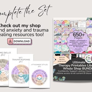 Printable therapy intervention for shame reduction and self-acceptance.