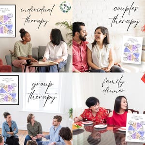 Printable feelings wheel and conflict resolution guide for therapy sessions