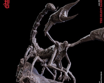 Sand Scorpion Miniature Large Monster Miniature DnD Figure | 75mm Base 32mm Scale DnD Miniature Dungeons and Dragons DnD 5e Figurine
