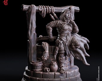 Female Halfling Assassin Rogue Miniature | 32mm Scale and 75mm Scale | DnD Miniature Dungeons and Dragons DnD 5e Halfling Miniature