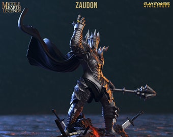 Zaudon boss monster Miniature | Clay Cyanide | Middle Earth Legends | DnD Miniature | Dungeons and Dragons, ttrpg DnD 5e