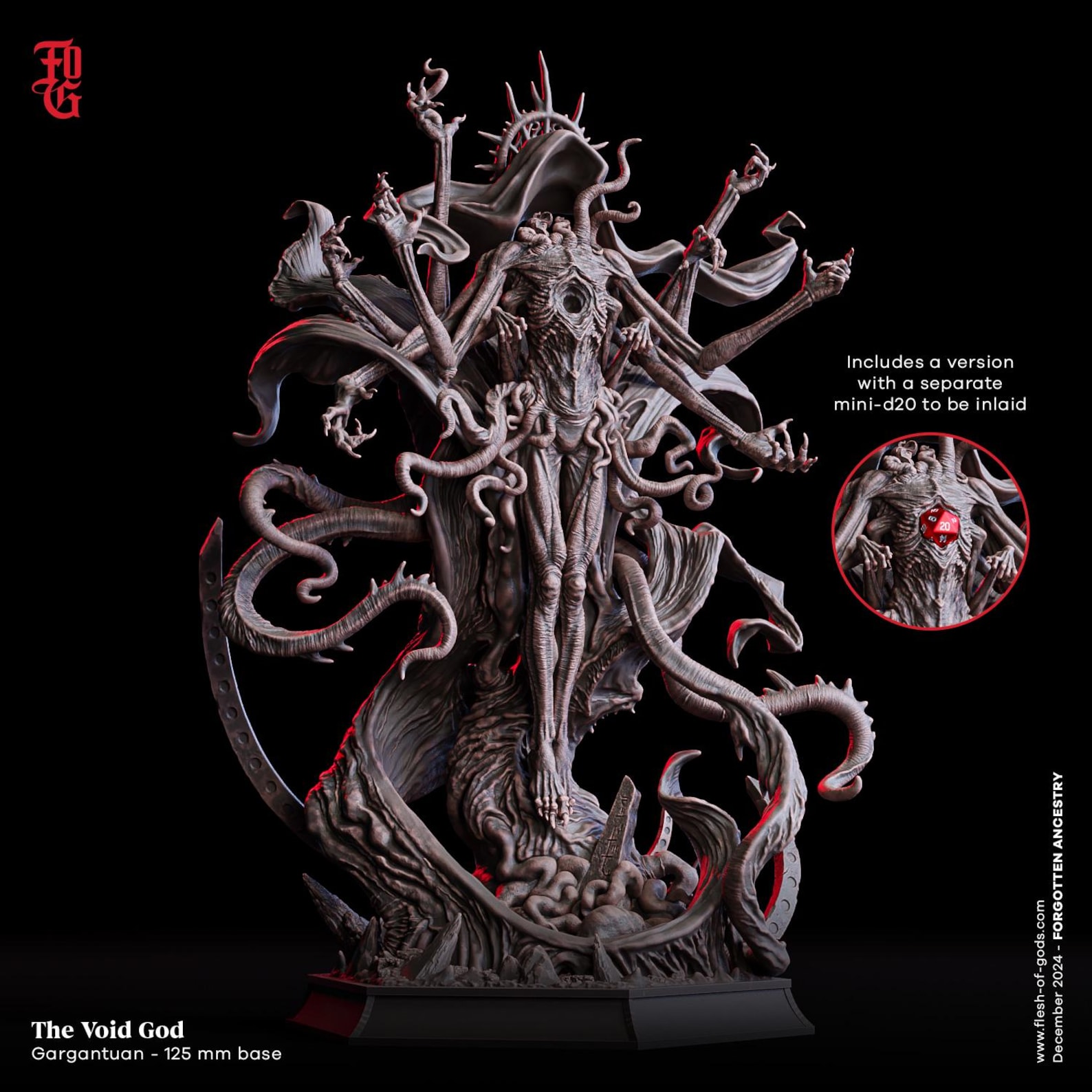 Void God Miniature Gargantuan Aberration Cosmic Divinity Evil Monster ...