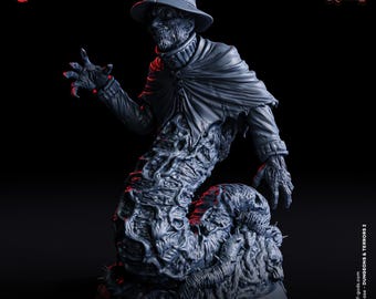 Nightmare Creeper Monster Miniature Undead Horror Aberration DnD Figurine | 25mm Base 32mm Scale | DnD Miniature Dungeons and Dragons