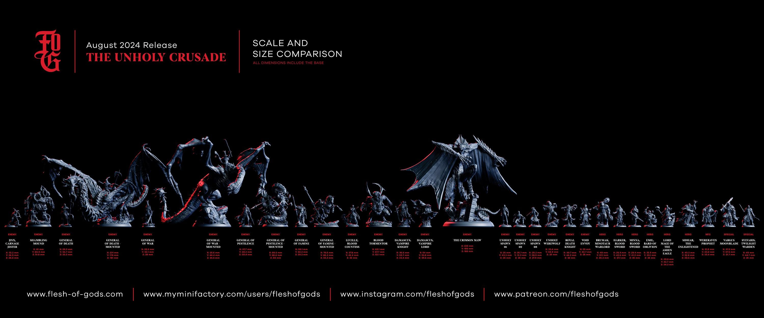 Crimson Maw Vampire Dragon Miniature Gargantuan Monstrosity Titan