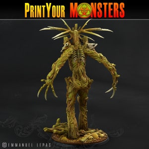 Undead Treant Miniatures | Print Your Monsters | Tabletop Gaming | Dnd ...