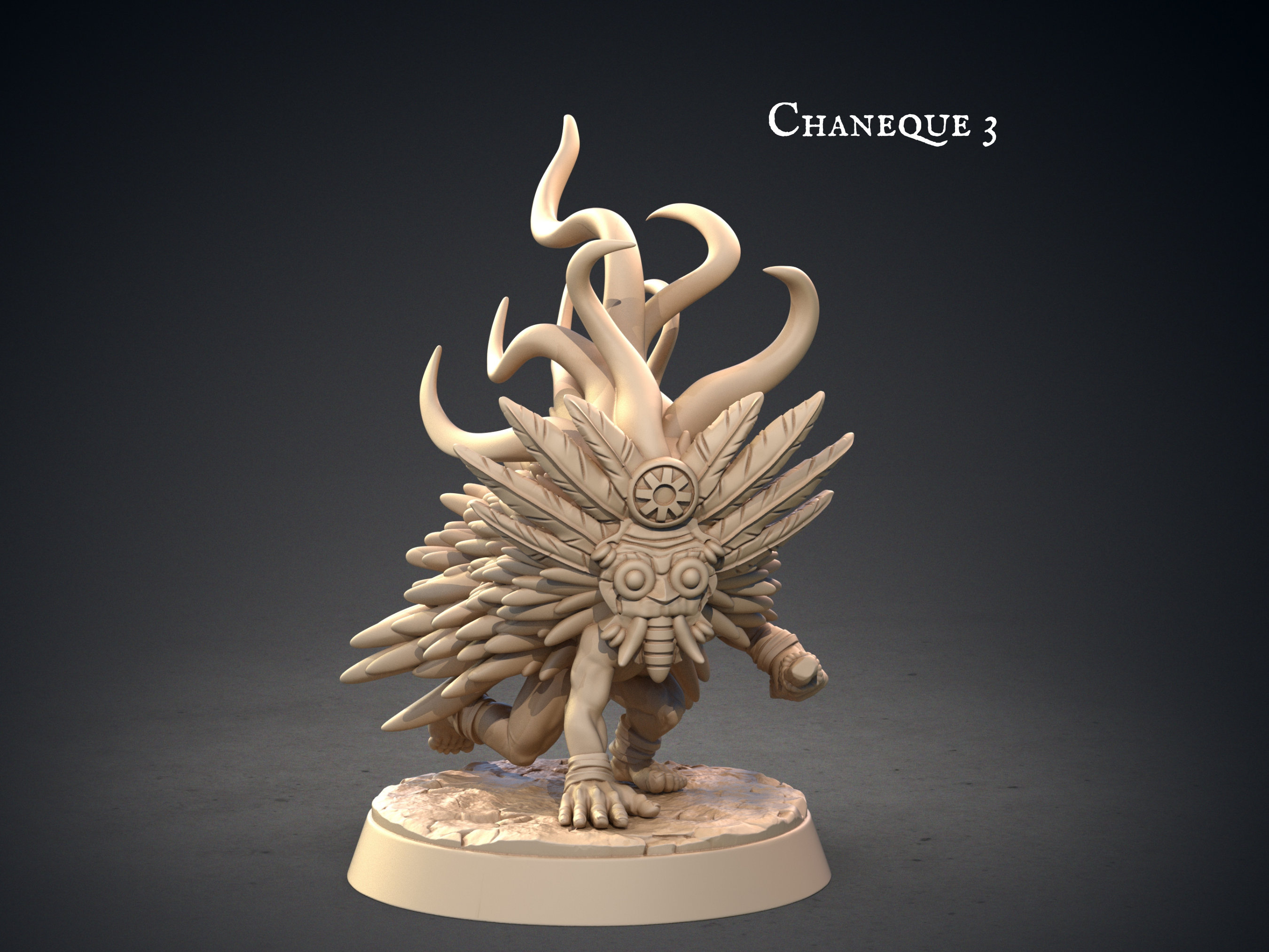 Chaneque Aztec Miniatures Mayan | Clay Cyanide | Pantheon of Aztecs ...