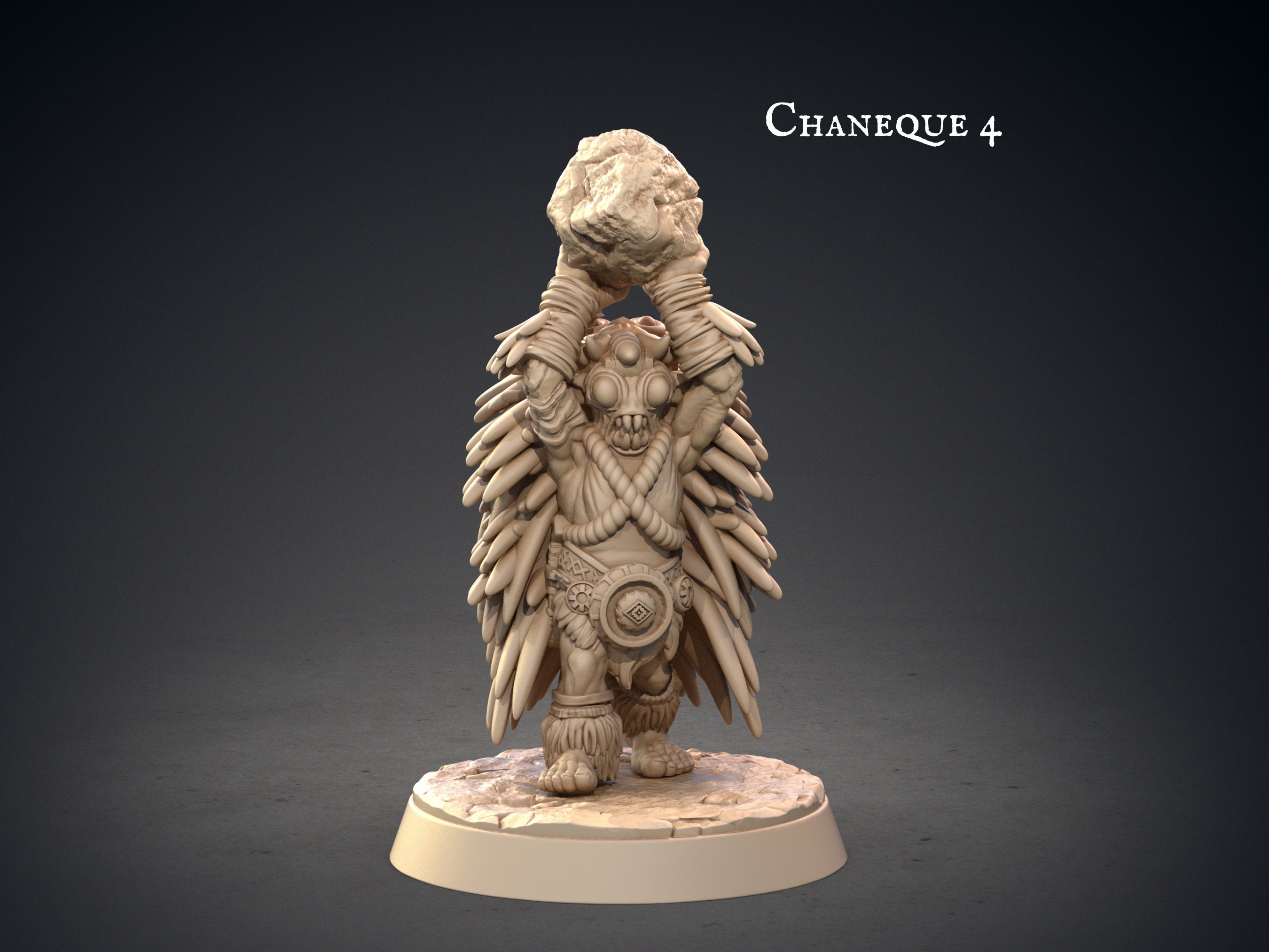 Chaneque Aztec Miniatures Mayan | Clay Cyanide | Pantheon of Aztecs ...
