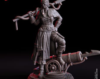 SEEFAHRERIN MINIATUR PIRATE Crew für One D&D DnD 5e Pathfinder im 28mm