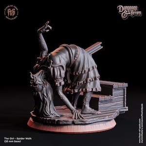 Possessed Girl Miniature Exorcism Figurine Religious Monster Miniature | 32mm Scale | Dungeons and Dragons Figurine DnD 5e
