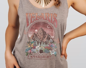 Vintage Velaris Tank Top, ACOTAR Tank Top, Booktok Tank Top, A Court of Thorns and Roses