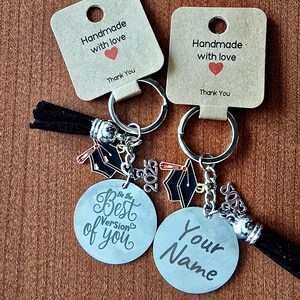 Graduation Keychain Customizable