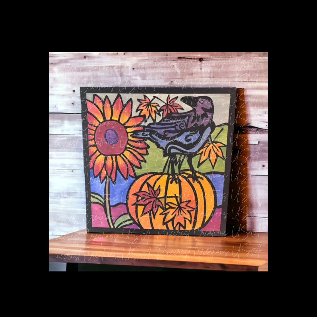 Diy Paint Kits,paint and Sip Party,wood Barn Quilt,craft Kit,fall