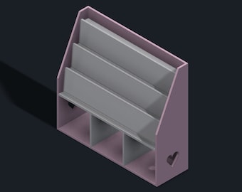 Classic Children's Book Shelf - DIY Printable Digital Plans