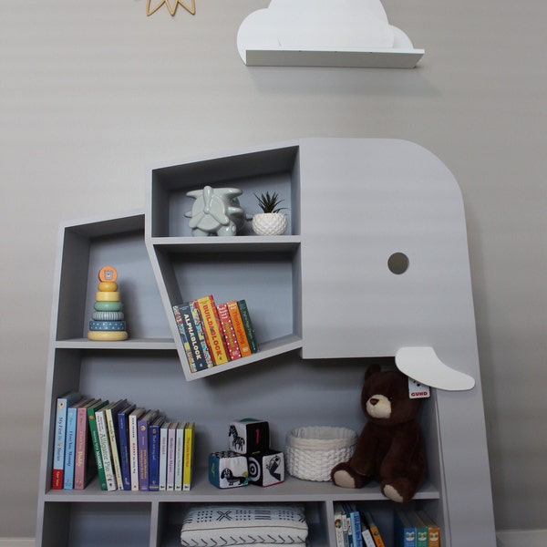 Elephant Bookshelf - DIY Printable Digital Plans