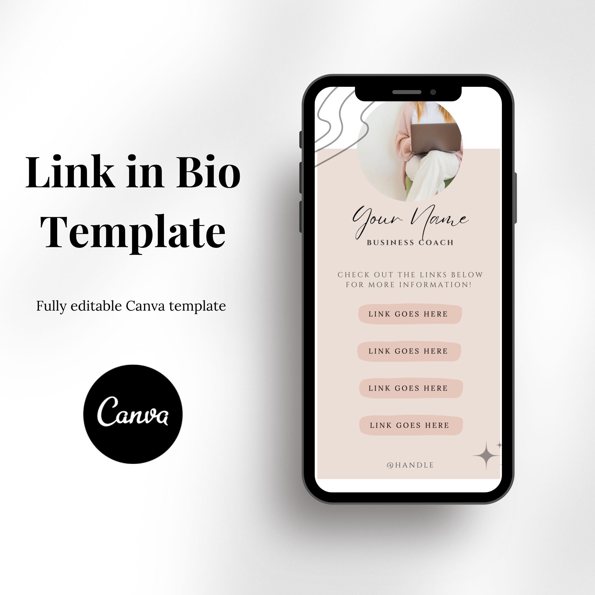 Instagram Landing Page | Tiktok Bio Link Page | Instagram Link in Bio ...