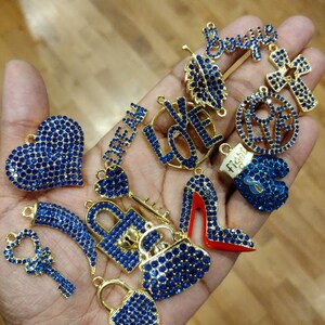 Rhinestone Charms/bling Charms/shoe Charms/phone Case 