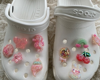 Glitter Mix Variety of Resin Shoe Charms II