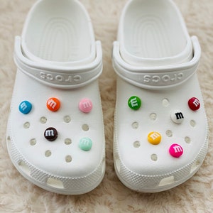 M & M Acrylic Shoe Charm Set (10 pieces)