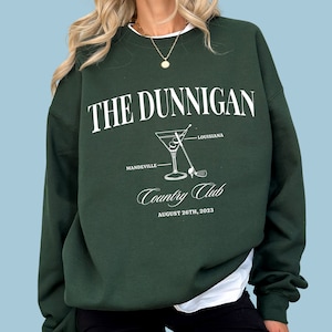 Custom Name Golf Bachelorette and Bridesmaid Sweatshirt Gifts, Classy Country Club Bridesmaid Proposal Shirts, Bride Crewneck Bridal Party
