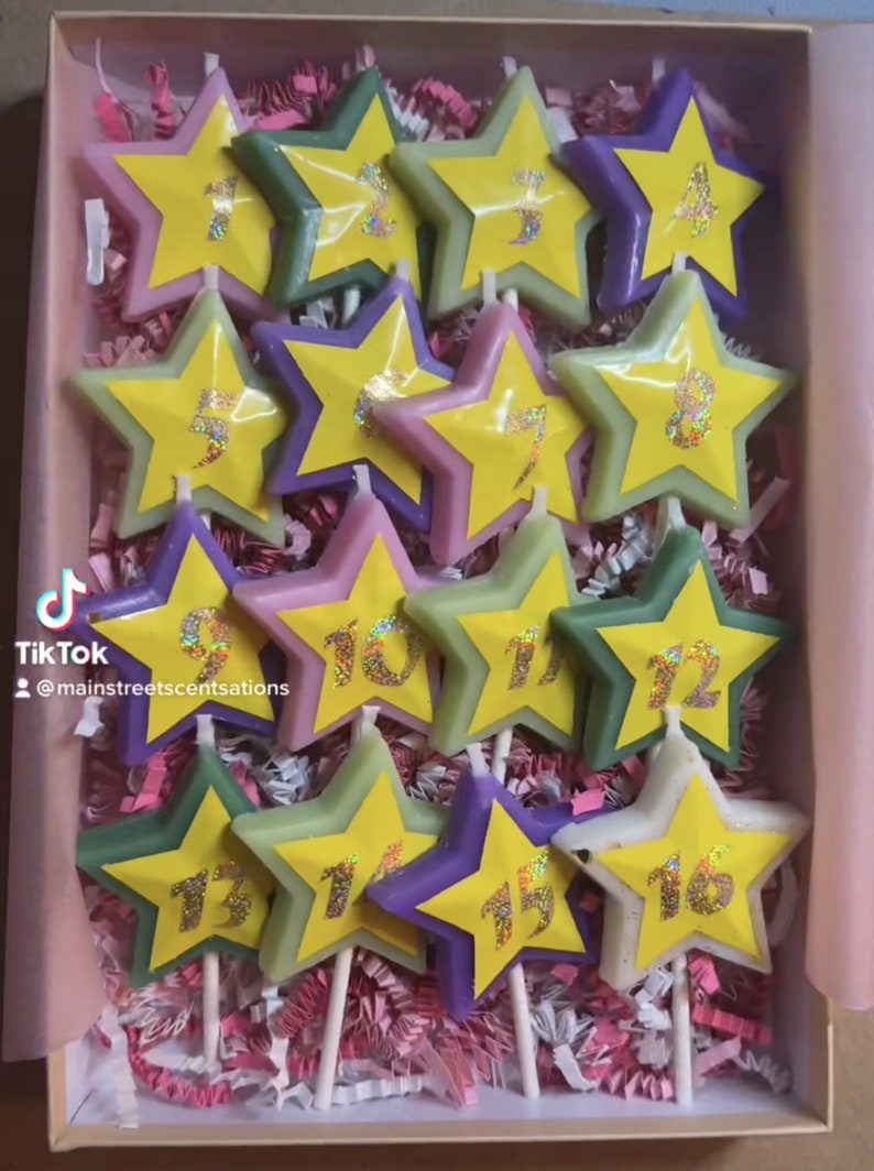 Sweet 16 Wishes Candle Box Etsy