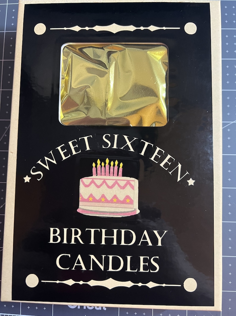 Sweet 16 Wishes Candle Box zdjęcie 7