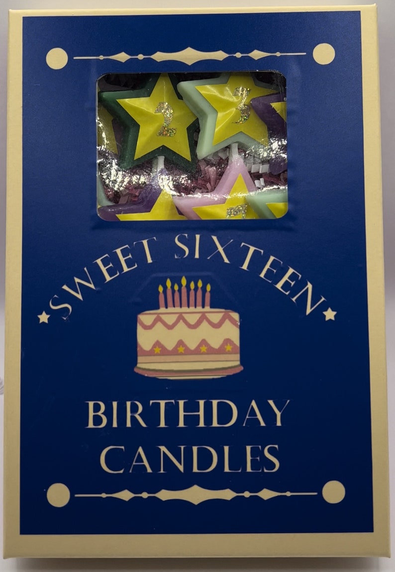 Sweet 16 Wishes Candle Box zdjęcie 1