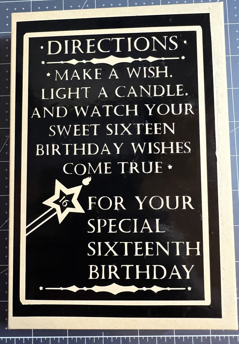 Sweet 16 Wishes Candle Box zdjęcie 9