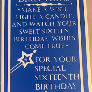 Sweet 16 Wishes Candle Box image 4