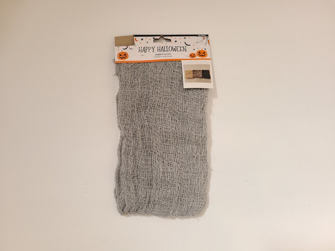 Mummy Costume Gauze Wrap Creepy Cloth Gray Grey Color Color Etsy