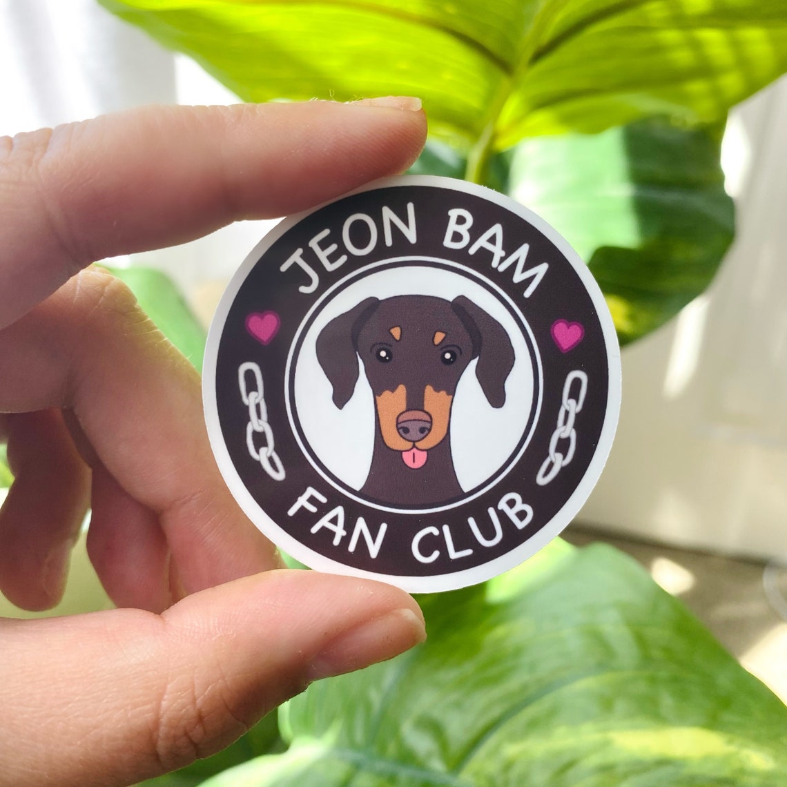 Jeon Bam Fan Club Sticker BTS Stickers Jungkook Etsy