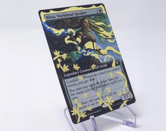 1x Foil Altered Art Roxanne, Starfall Savant (non-foil Into Foil
