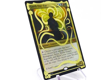 1x Foil Altered Art Kamiz, Obscura Oculus (non-foil Into Foil) - Etsy